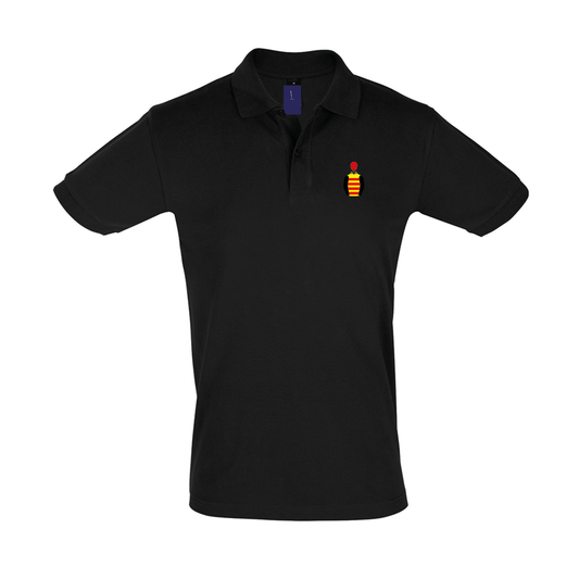 Mens The Moggy Syndicate Embroidered Polo Shirt - Clothing - Hacked Up