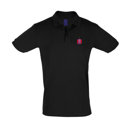 Ladies The Queen Embroidered Polo Shirt - Clothing - Hacked Up