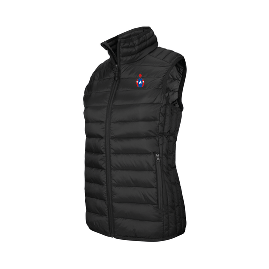 Ladies The Racing Emporium Embroidered Kariban Lightweight Bodywarmer - Clothing - Hacked Up
