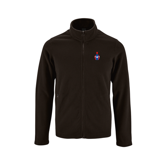 Mens The Racing Emporium Embroidered Fleece Jacket - Clothing - Hacked Up