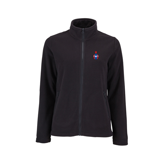 Ladies The Racing Emporium Embroidered Fleece Jacket - Clothing - Hacked Up