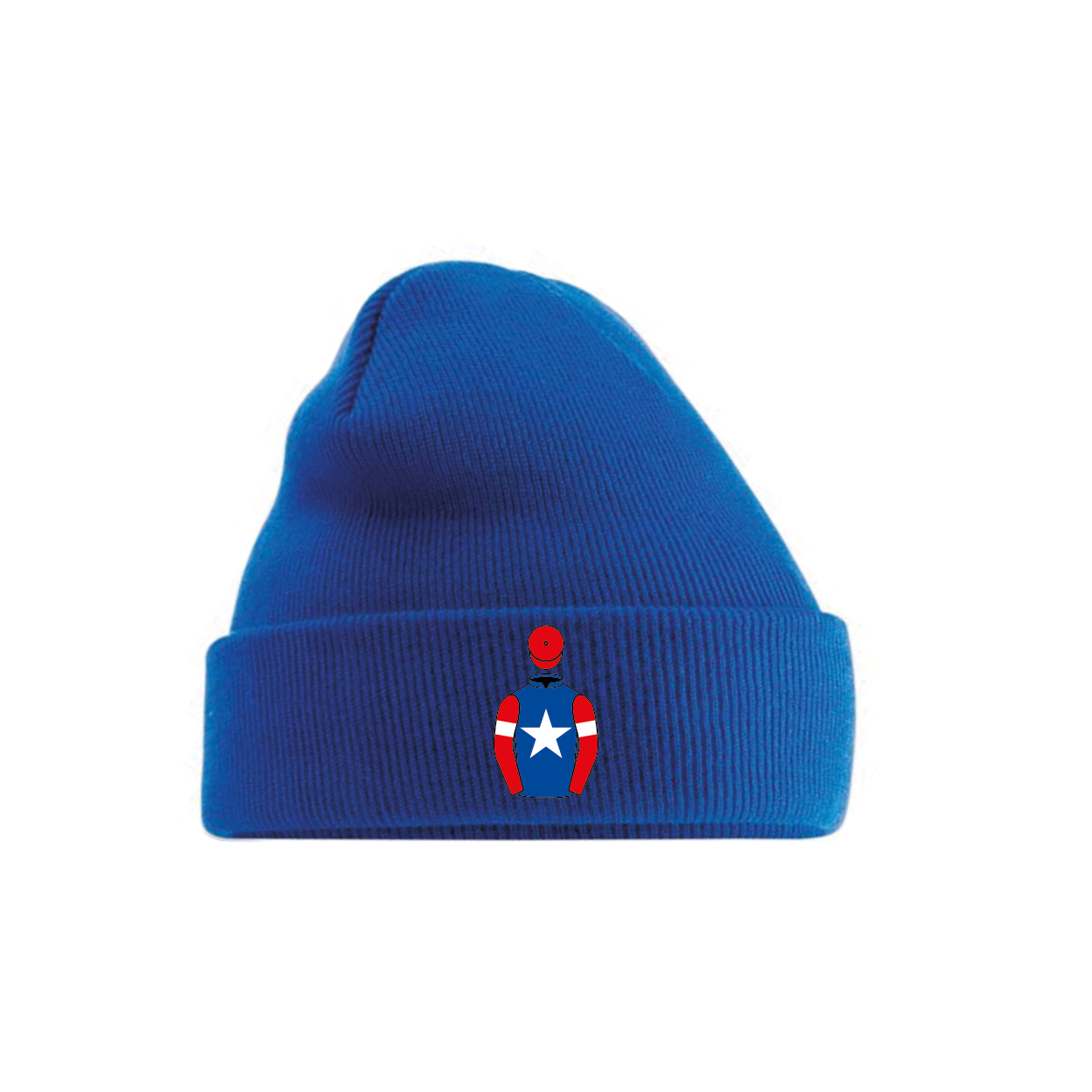 The Racing Emporium Embroidered Cuffed Beanie - Hacked Up