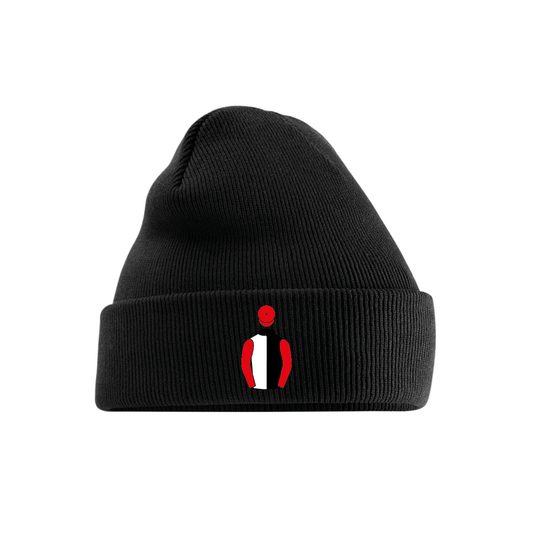 The Stewart Family Embroidered Cuffed Beanie - Hacked Up