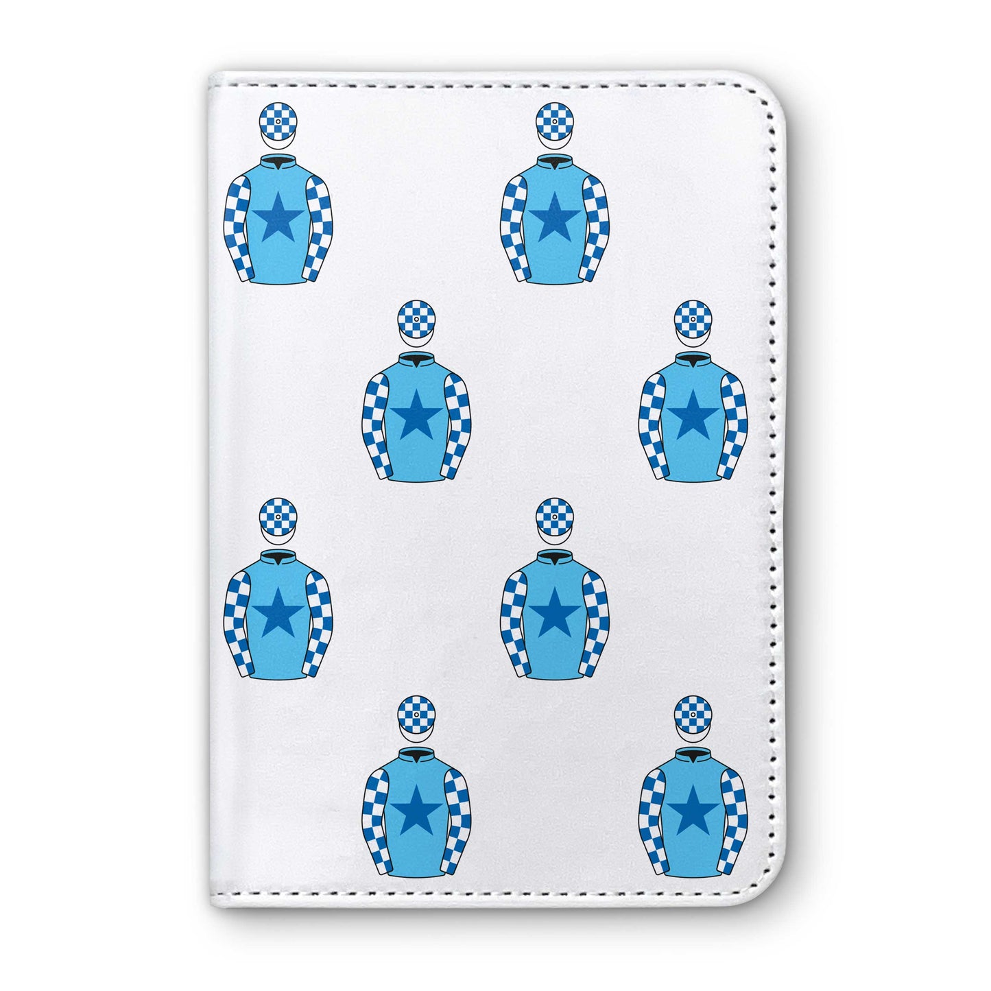Crossed Fingers Partnership Horse Racing Passport Holder - Hacked Up Horse Racing Gifts