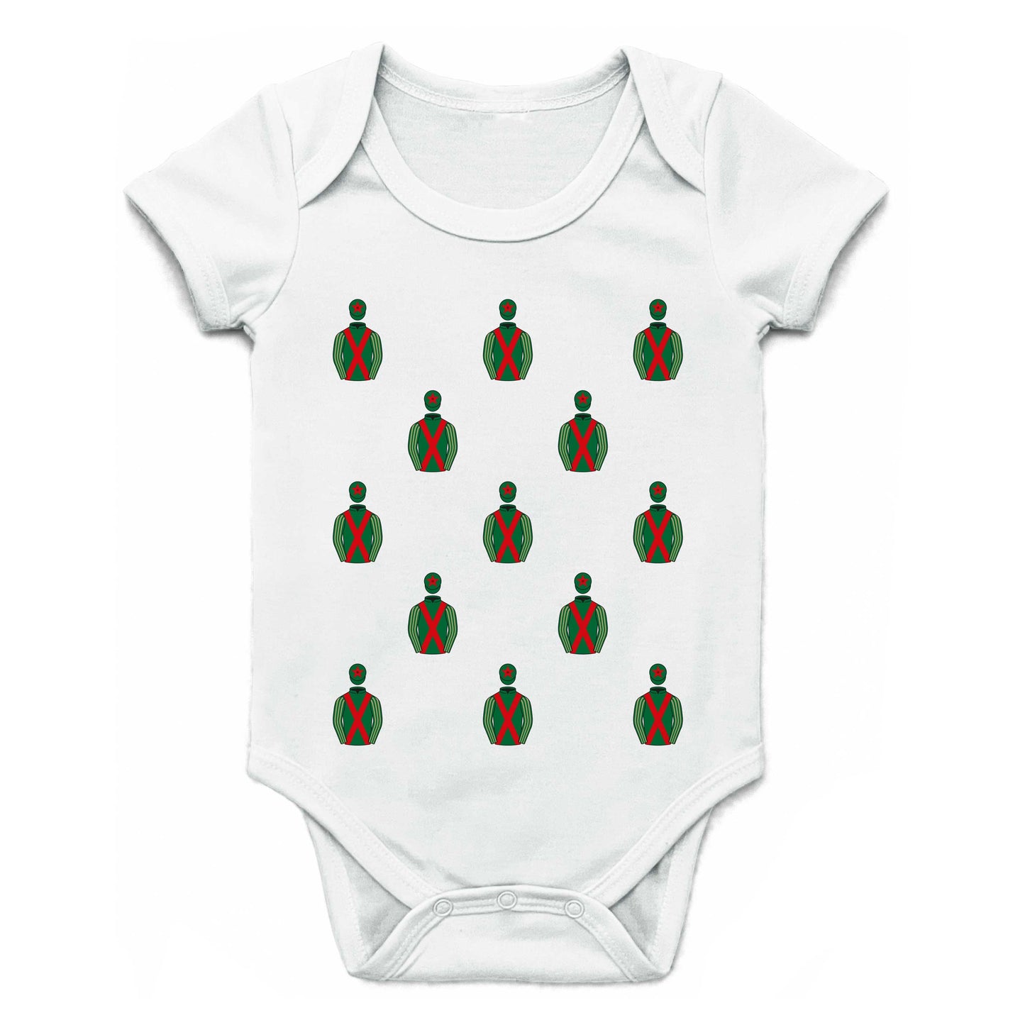 Prof Caroline Tisdall Multiple Silks Baby Grow - Baby Grow - Hacked Up