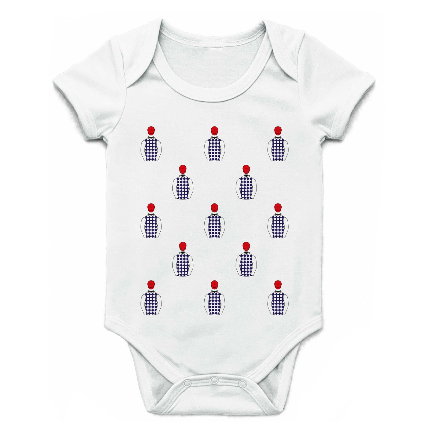 R A Bartlett Multiple Silks Baby Grow - Baby Grow - Hacked Up