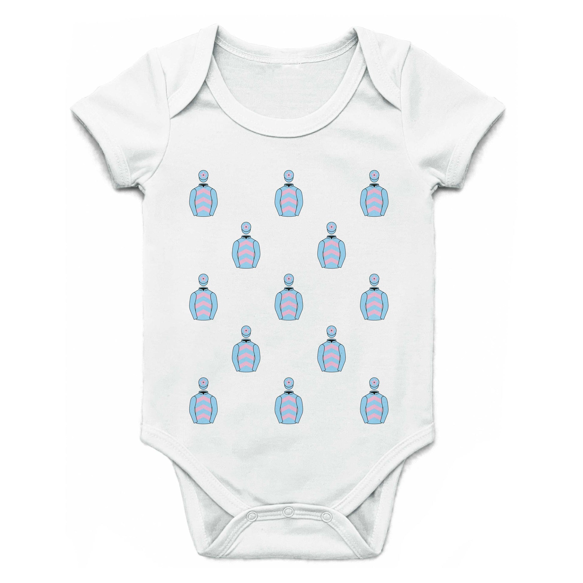 R S Brookhouse Multiple Silks Baby Grow - Baby Grow - Hacked Up