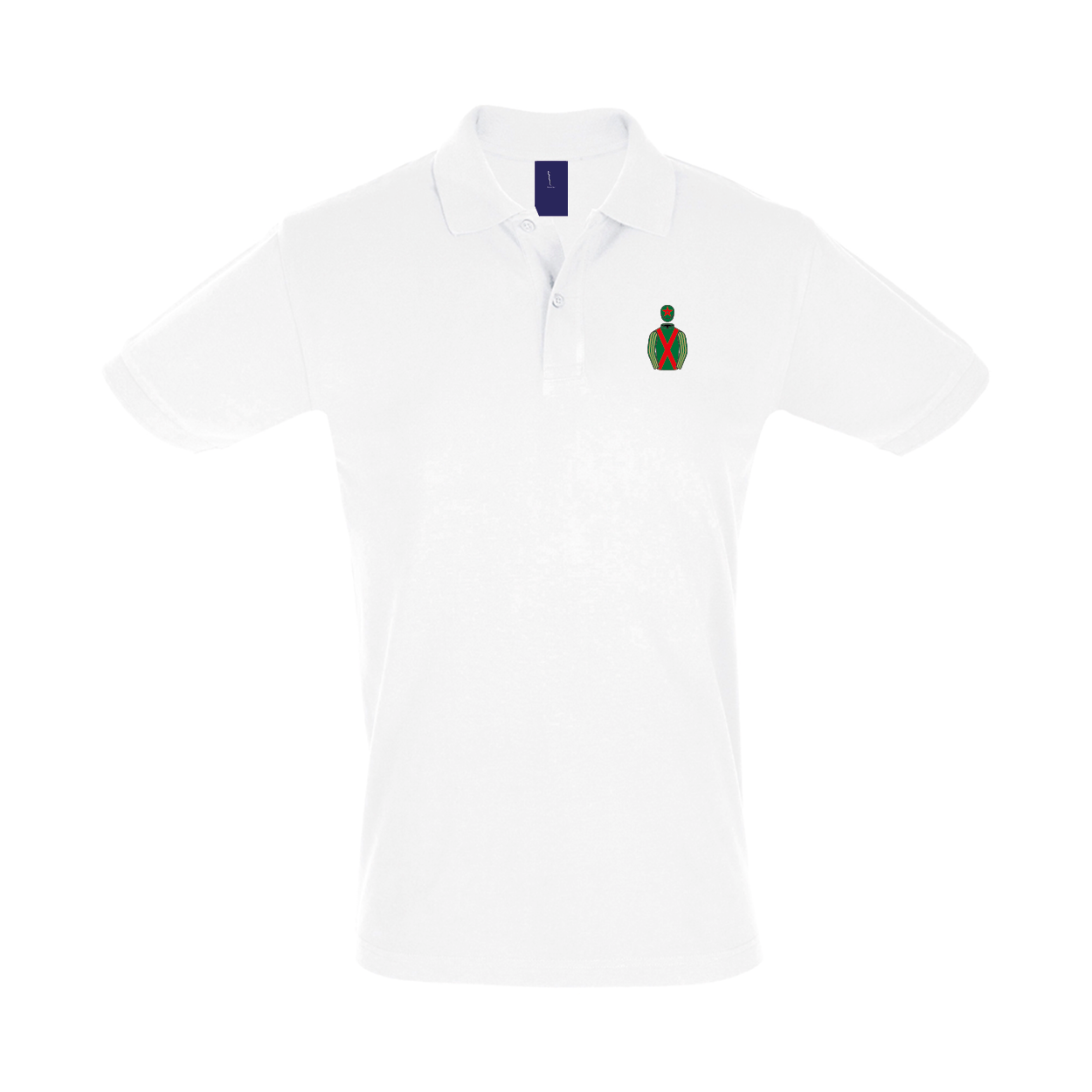 Mens Prof Caroline Tisdall Embroidered Polo Shirt - Clothing - Hacked Up