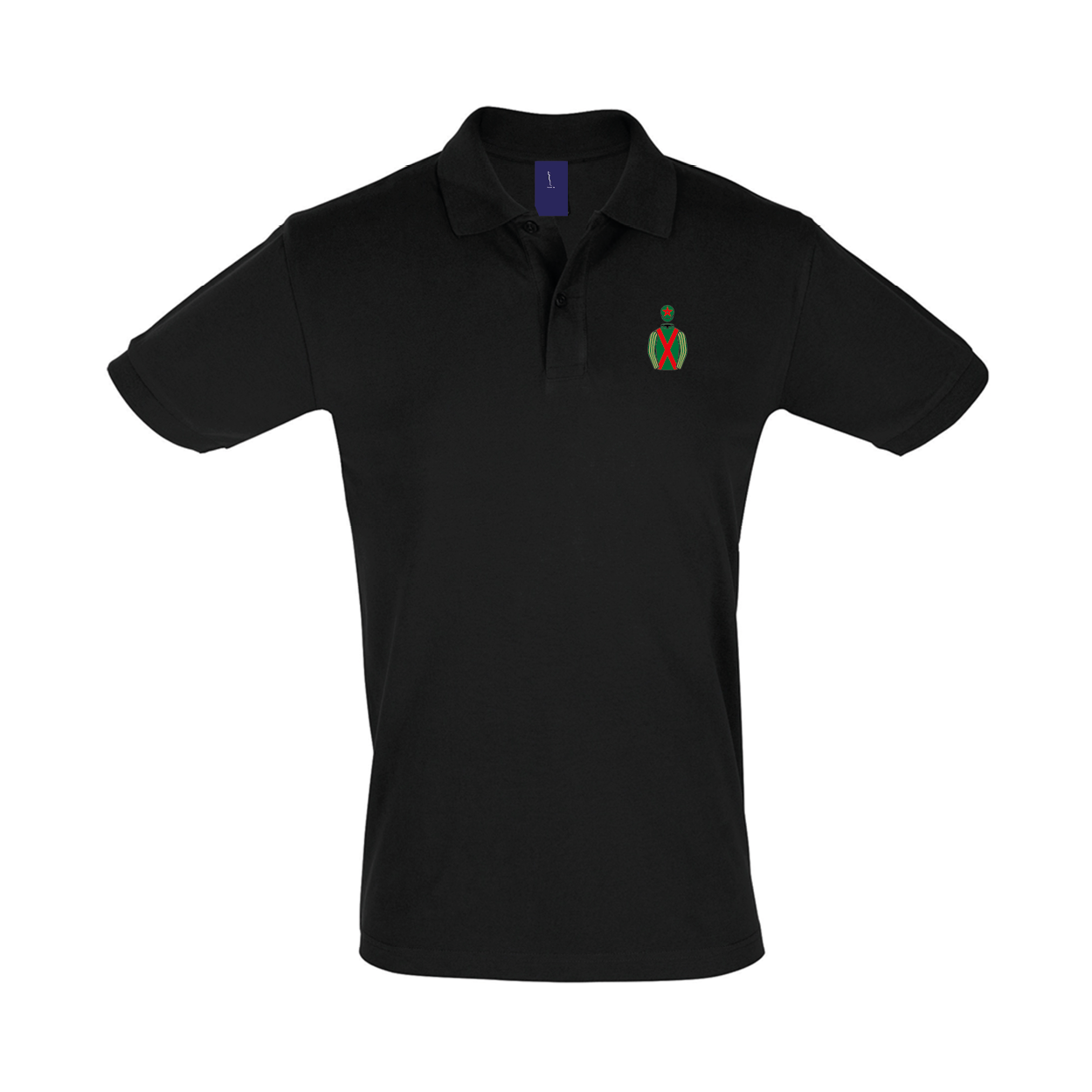 Mens Prof Caroline Tisdall Embroidered Polo Shirt - Clothing - Hacked Up