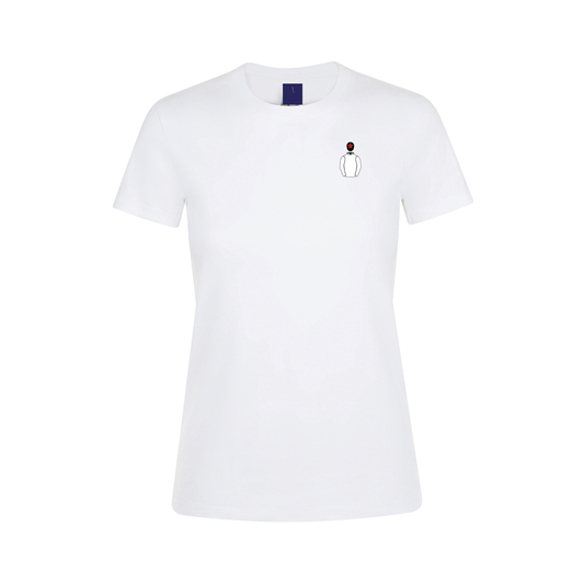 Ladies Syndicates.Racing Embroidered T-Shirt - Clothing - Hacked Up